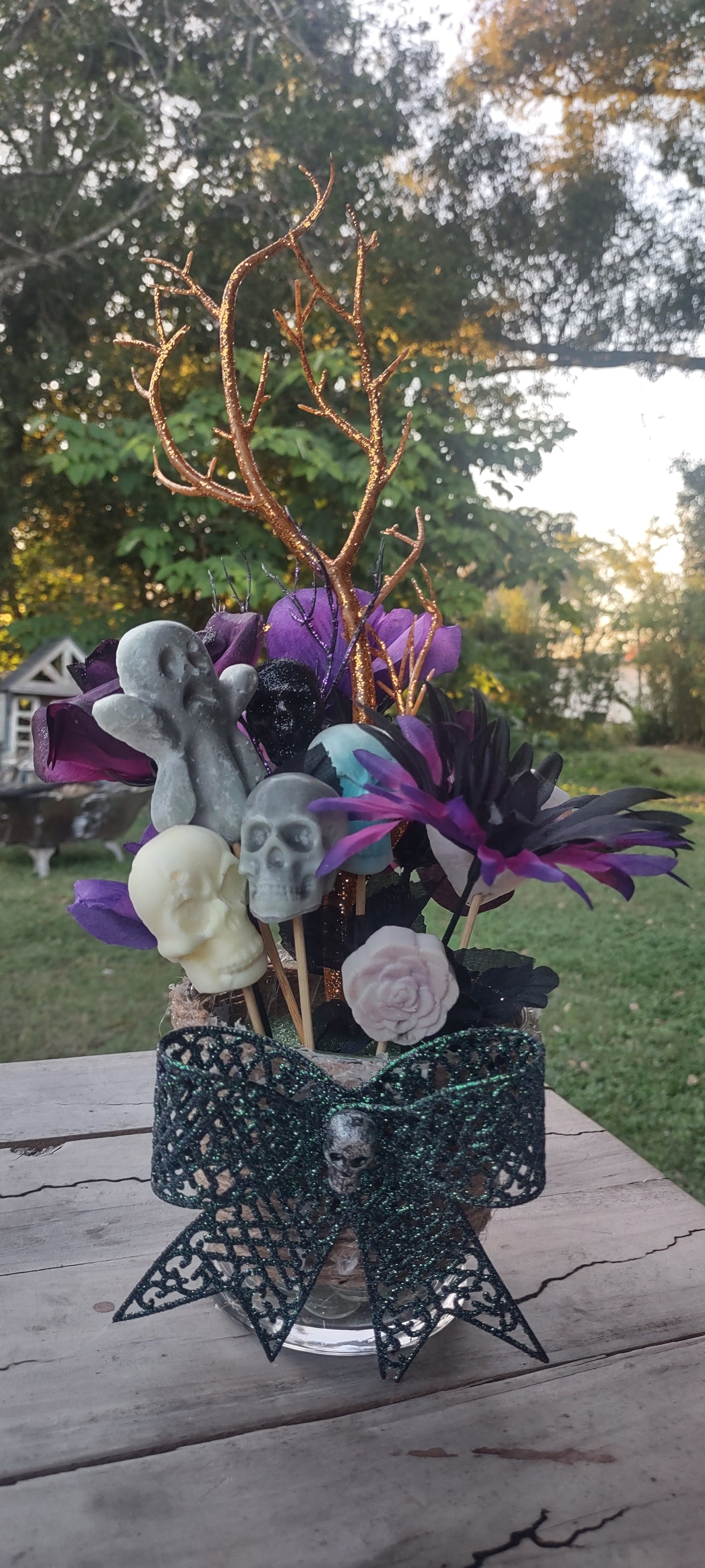 Halloween Wax Bouquet