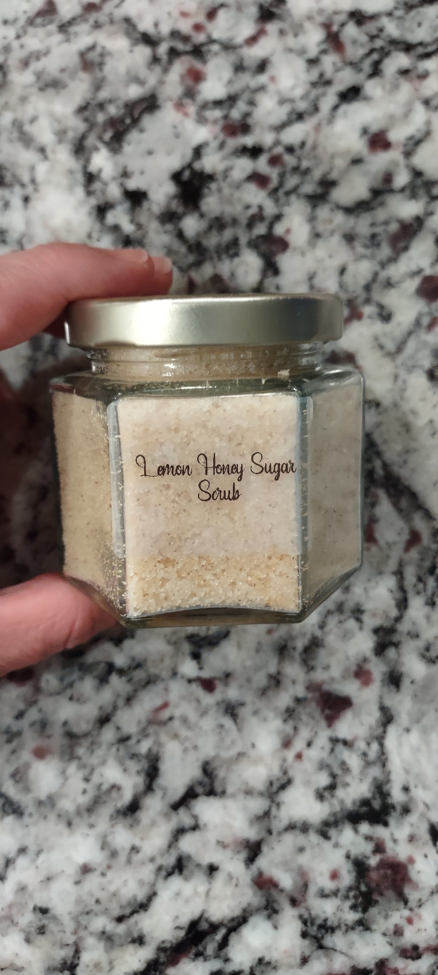 Lemon Honey Sugar Scrub