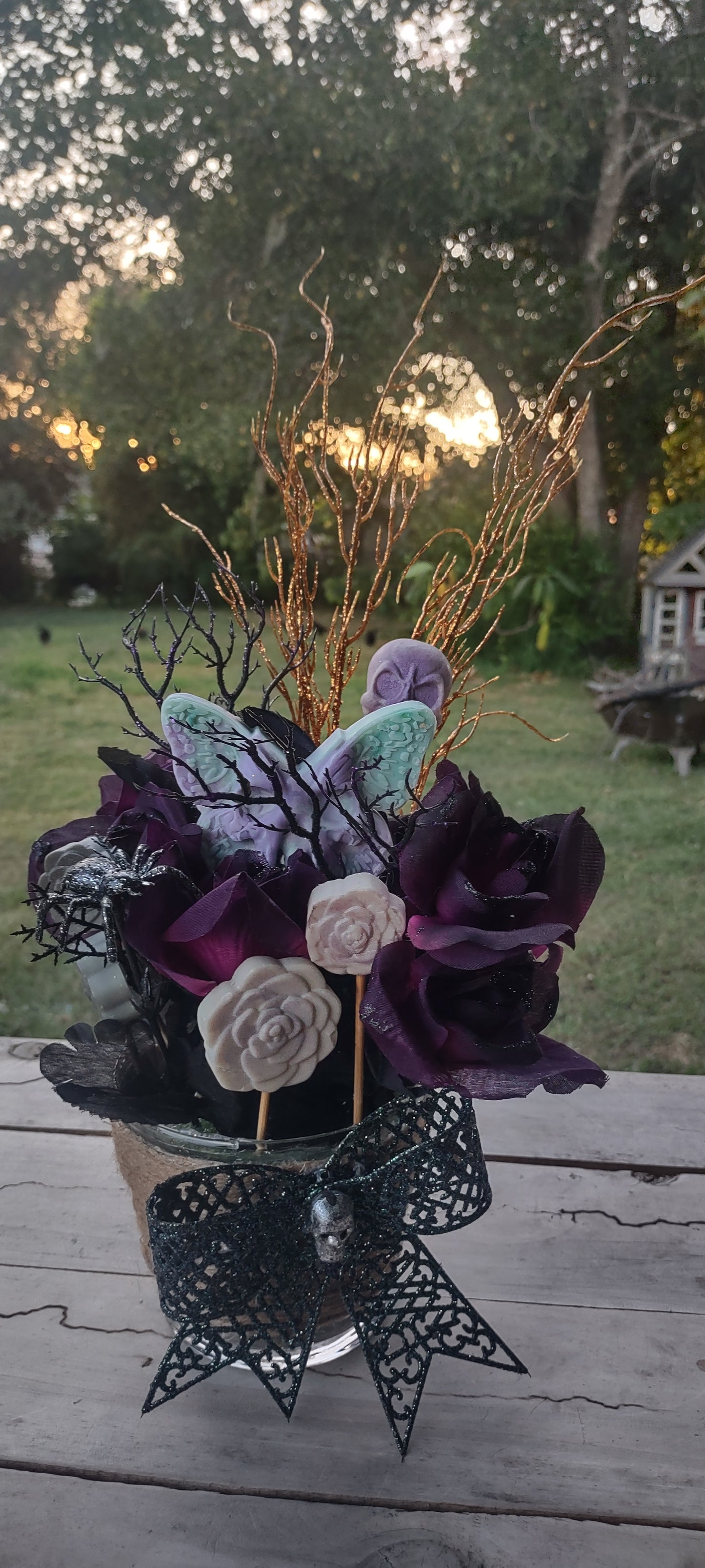 Halloween Wax Bouquet